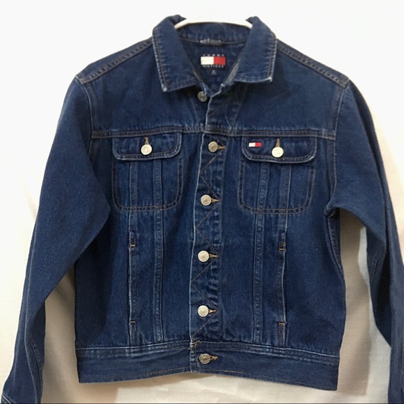 Tommy Hilfiger Dark Denim Wash Jean Jacket - Picture 1 of 10